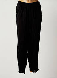 Pantalon drept elasticitate talie înaltă negru MARION MILLE femeie