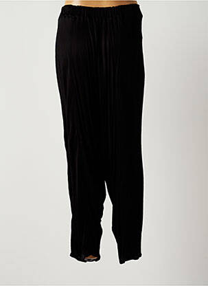 Pantalon drept elasticitate talie înaltă negru MARION MILLE femeie