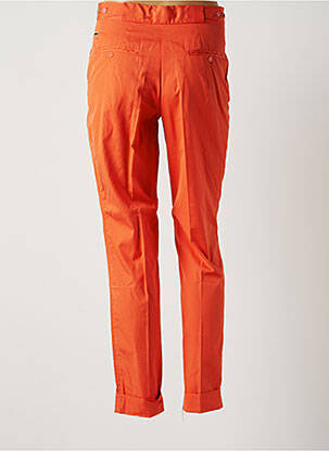Pantalon chino țesătură poplin mărime normală portocalie PAUL SMITH femeie