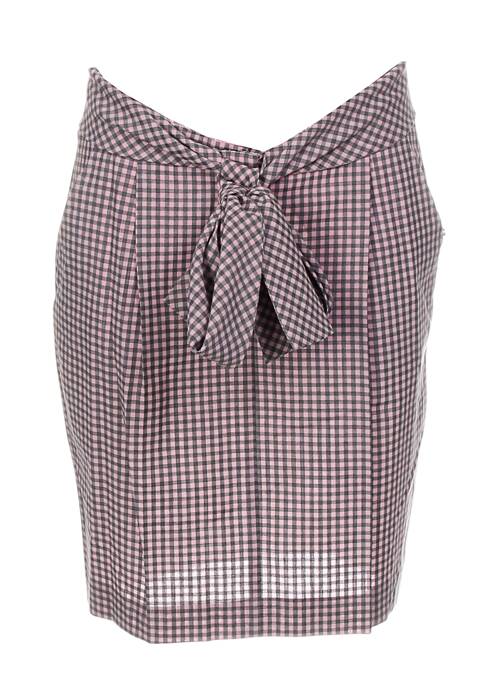 Fustă midi roz PAUL SMITH femeie