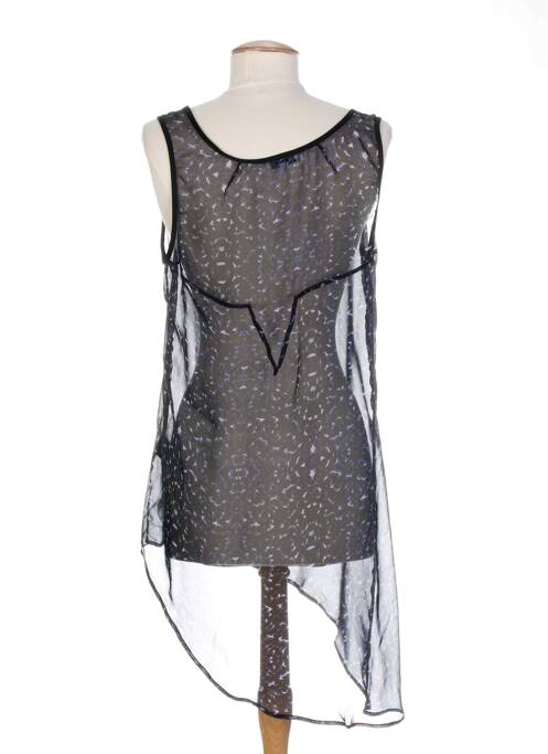 Tunică fără mâneci negru COSTUME NEMUTSO femeie