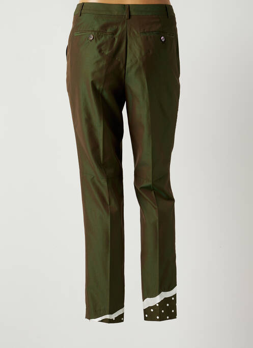 Pantalon slim verde PAUL SMITH femeie