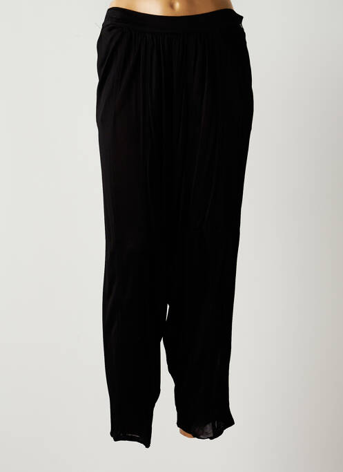 Pantalon drept negru MARION MILLE femeie