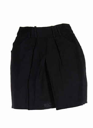 Fustă scurtă negru DEVASTEE femeie