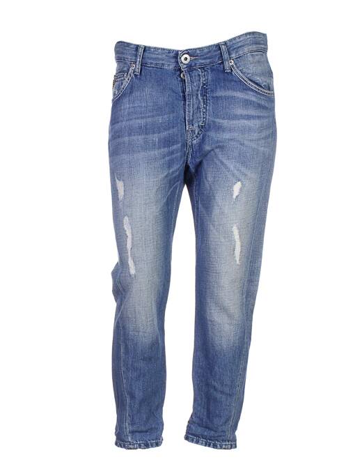 Pantalon trei sferturi talie joasă albastru RARE homme