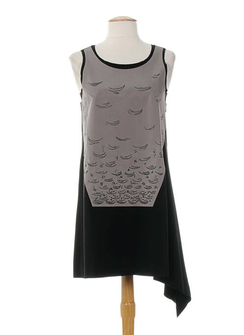 Rochie midi negru ALMALIBRE femeie