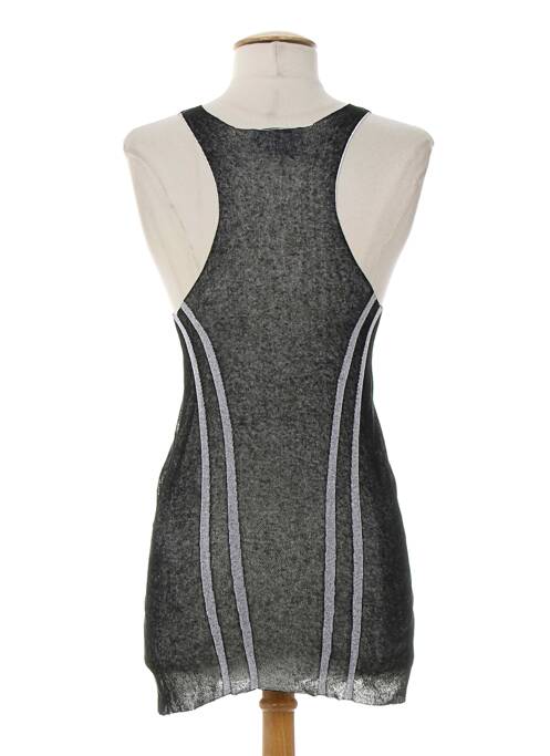 Tunică fără mâneci negru ALMALIBRE femeie