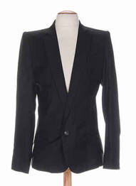 Jachete casual finisaj interior dublat negru KOSMETIQUE LABEL bărbat