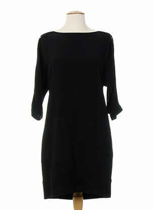 Rochie midi mâneci 3/4 mâneci 3/4 negru COSTUME NATIONAL femeie