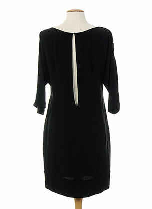 Rochie midi mâneci 3/4 mâneci 3/4 negru COSTUME NATIONAL femeie