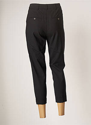 Pantalon trei sferturi talie înaltă talie înaltă negru BLACK LABEL femeie