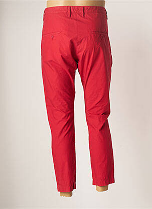 Pantalon chino țesătură poplin mărime normală roșu DOLCE & GABBANA bărbat
