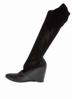 Cizme toc de 7 la 9 cm negru COLLECTION PRIVEE femeie