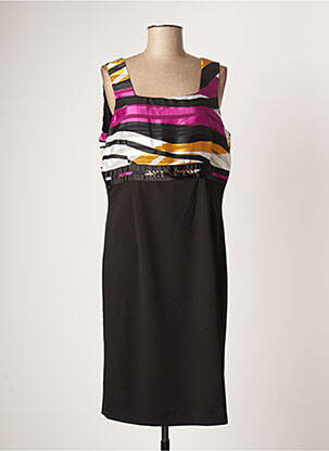 Rochie midi fără mâneci fără mâneci negru GREGORY PAT femeie