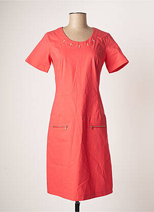 Rochie midi roz EVA KAYAN femeie