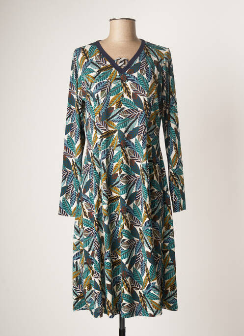 Rochie midi verde FRANCE RIVOIRE femeie