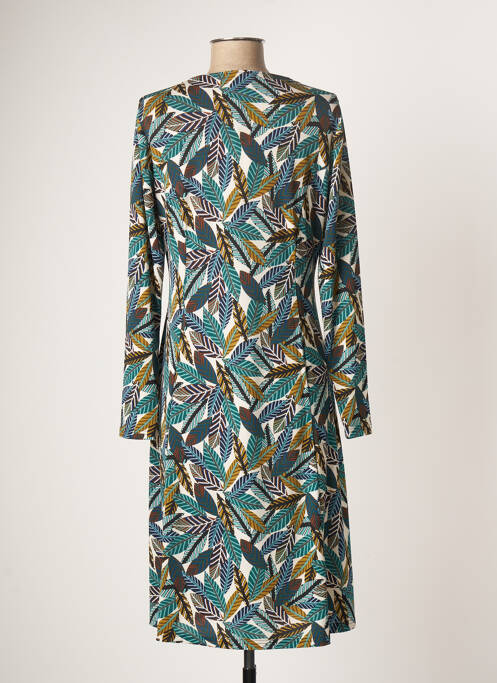 Rochie midi verde FRANCE RIVOIRE femeie