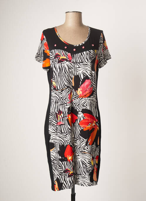 Rochie midi negru FRANCE RIVOIRE femeie