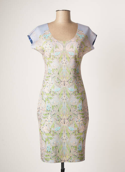 Rochie midi albastru ANIMAPOP femeie