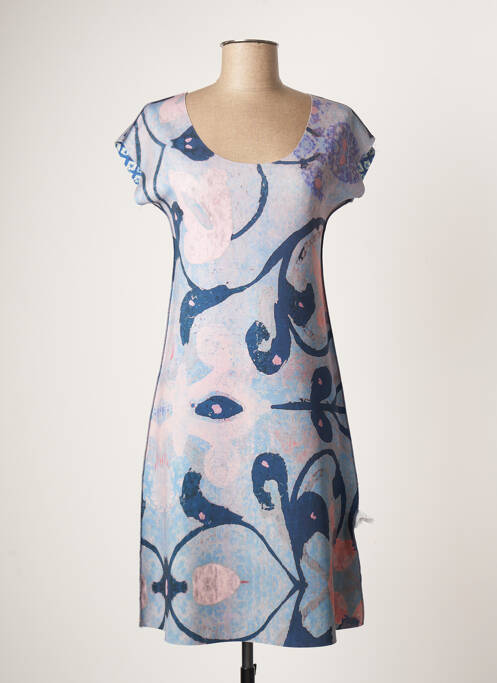 Rochie midi albastru ANIMAPOP femeie