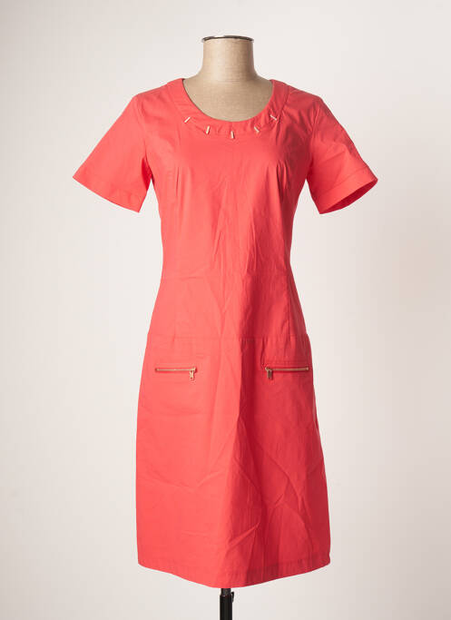 Rochie midi roz EVA KAYAN femeie