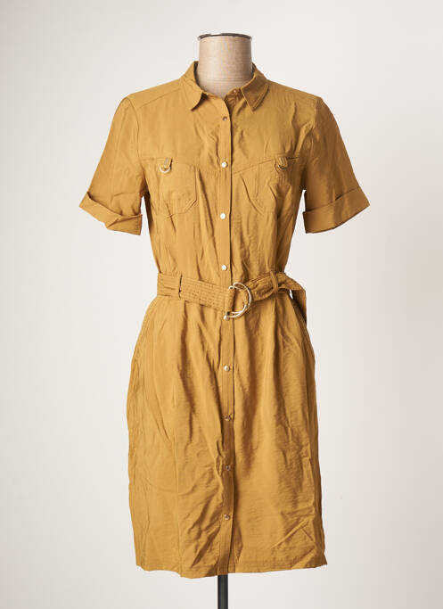 Rochie scurtă bej EVA KAYAN femeie