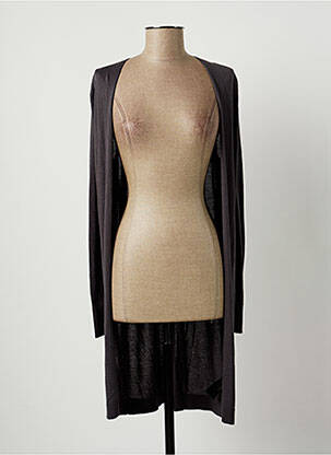 Vestă cu mâneci lungi gri SANDWICH femeie