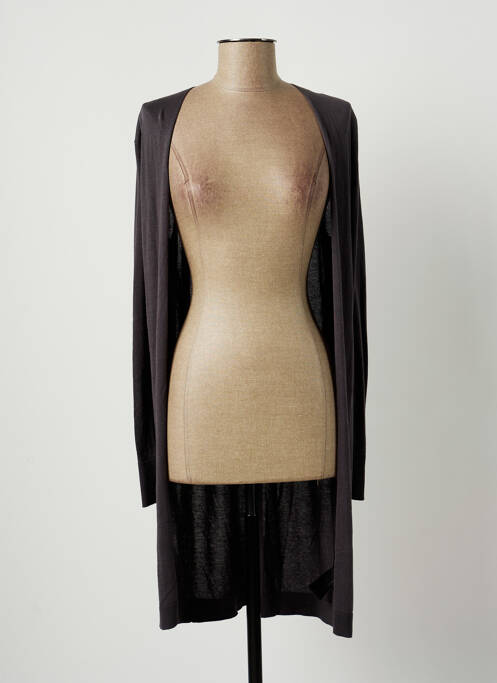 Vestă cu mâneci lungi gri SANDWICH femeie