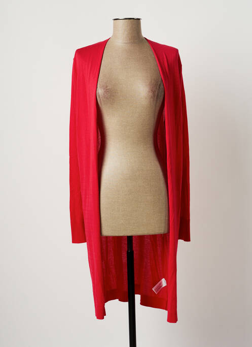 Vestă cu mâneci lungi roz SANDWICH femeie