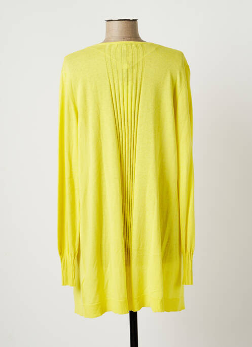 Vestă cu mâneci lungi galben SANDWICH femeie