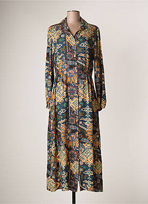 Rochie lungă albastru TINTA STYLE femeie