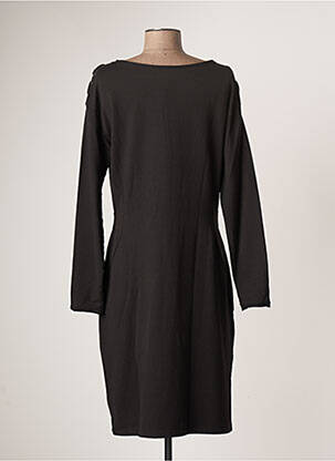 Rochie midi mâneci lungi mâneci lungi negru SANDWICH femeie