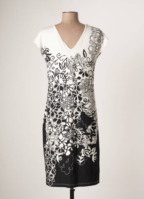 Rochie midi negru FRANCE RIVOIRE femeie