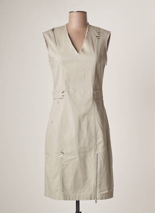 Rochie midi gri EVA KAYAN femeie