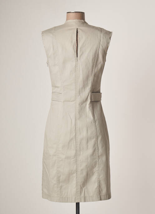 Rochie midi gri EVA KAYAN femeie