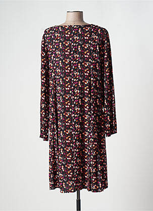 Rochie midi croială fluidă mâneci lungi negru AGATHE & LOUISE femeie