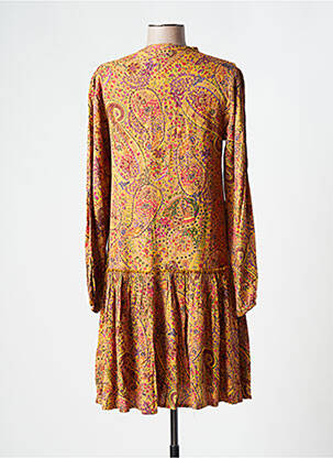 Rochie midi mâneci lungi mâneci lungi portocaliu AGATHE & LOUISE femeie