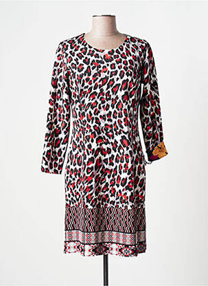 Rochie midi mâneci lungi mâneci lungi gri FRANCE RIVOIRE femeie