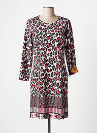 Rochie midi mâneci lungi mâneci lungi gri FRANCE RIVOIRE femme