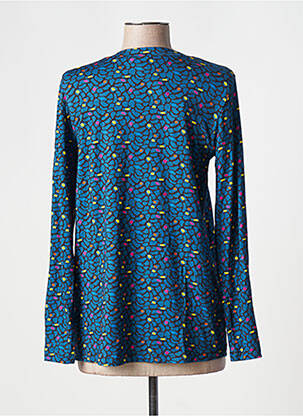 Tricou mâneci lungi mâneci lungi albastru AGATHE & LOUISE femeie