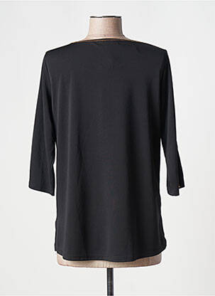 Top elasticitate mâneci 3/4 negru BARILOCHE femeie