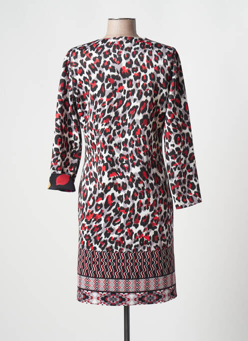 Rochie midi gri FRANCE RIVOIRE femeie