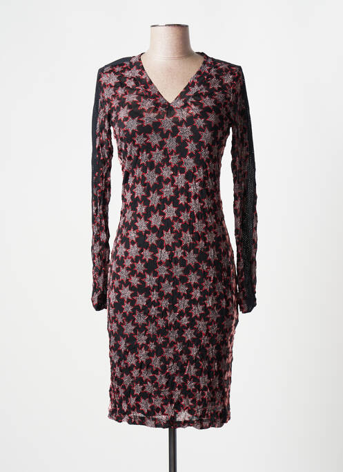 Rochie midi negru SANDWICH femeie