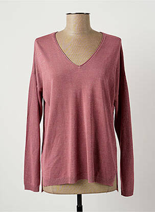 Pulover roz EVA KAYAN femeie