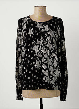 Pulover negru SANDWICH femeie