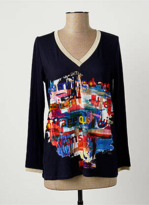 Top albastru TINTA STYLE femeie