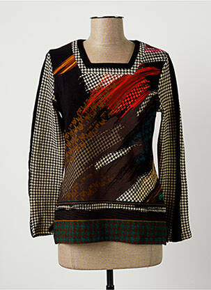 Top negru FRANCE RIVOIRE femeie