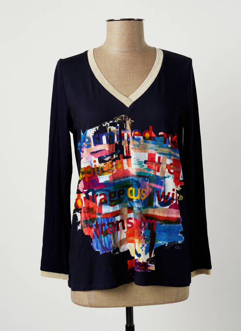 Top albastru TINTA STYLE femeie