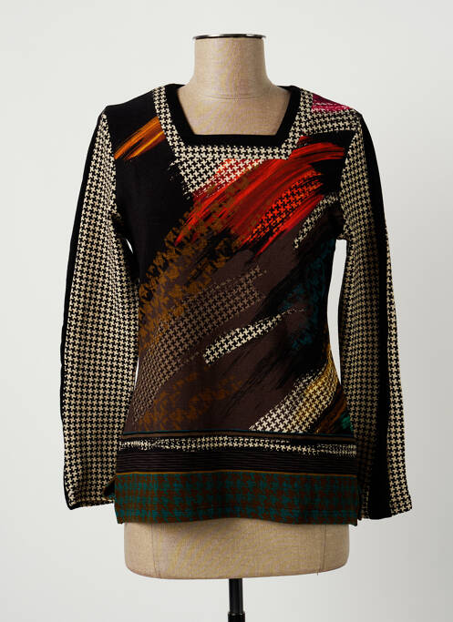 Top negru FRANCE RIVOIRE femeie