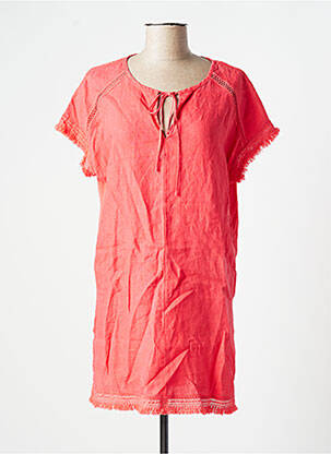 Tunică mâneci scurte roz SANDWICH femeie